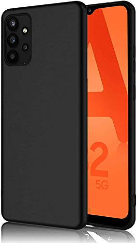 Samsung A72 (Black Silicone Cover)