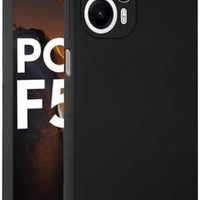 Matte Finish Silicone Cover For Poco F5 5G