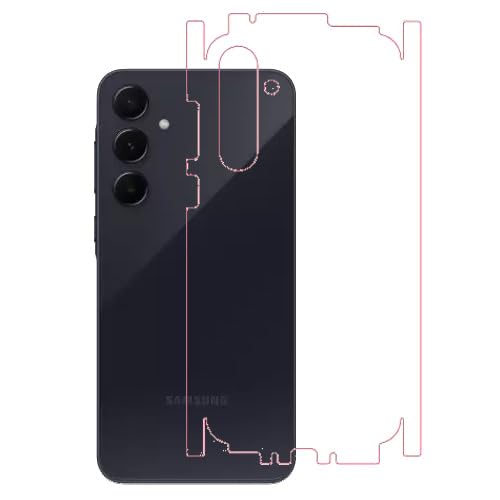 Samsung A35 5G Back Screen Guard For Matte Finish, Smooth Touch, Unbreakable Membrane