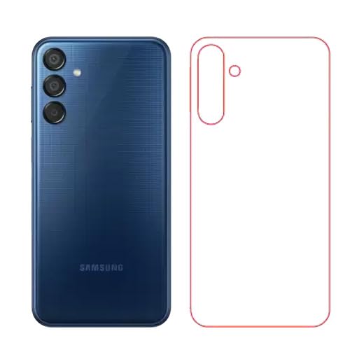 SAMSUNG M15 5G Back Screen Guard For Matte Finish, Smooth Touch, Unbreakable Membrane
