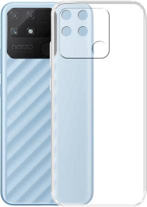 Realme Narzo 50A (Lifetime Anti-Yellow Clear Back Cover)