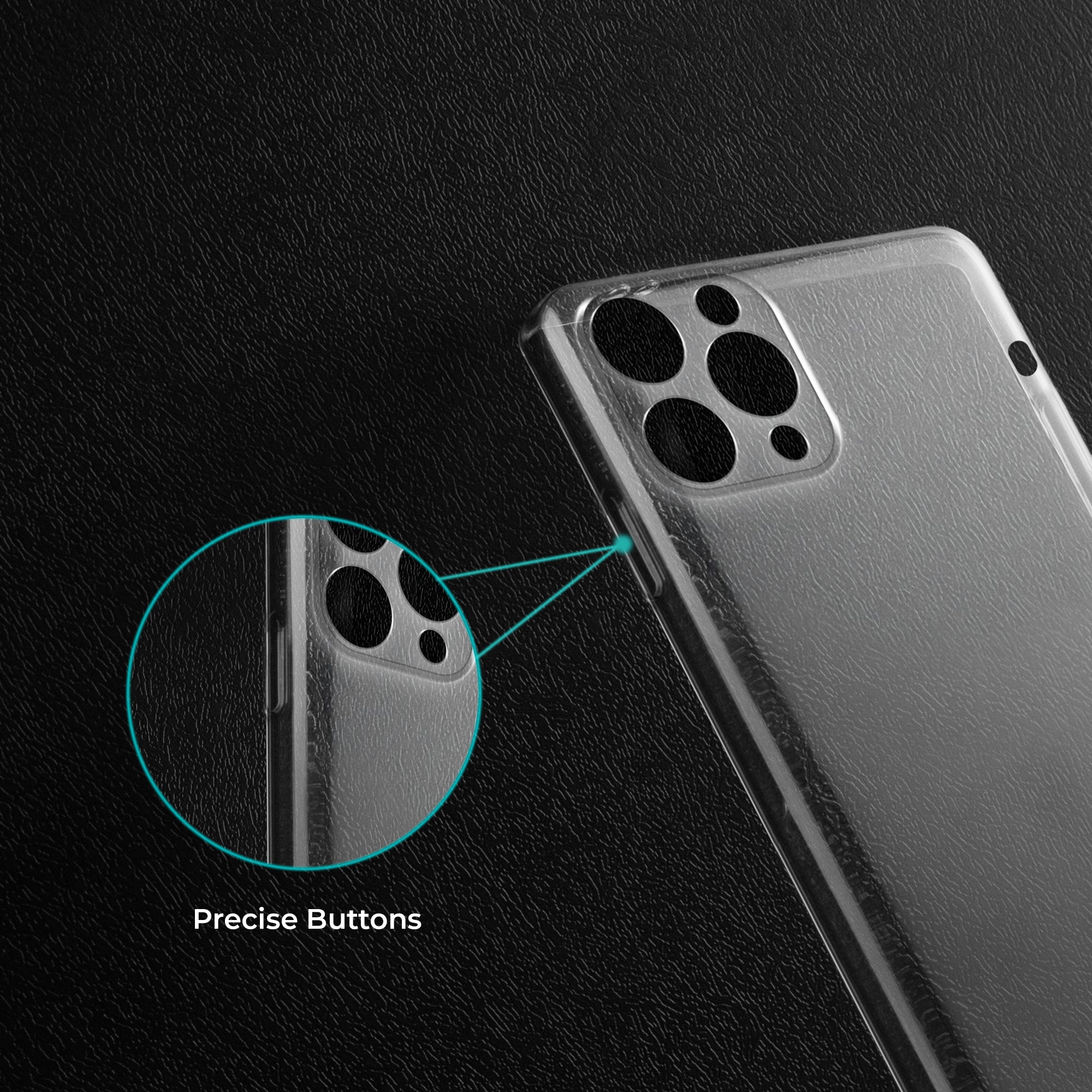 Crystal Clear Hard Back Anti-Yellowing With Camera Protection Phone Case For Apple iPhone 11 Pro