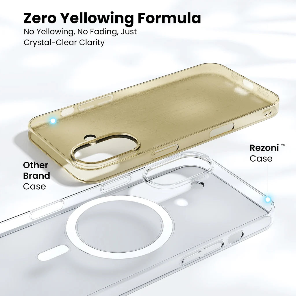 Magnetic Case for iPhone 13 Clear Compatible with MagSafe