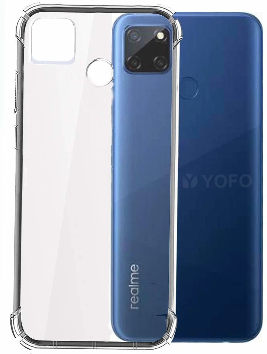 Realme Narzo 30A (Lifetime Anti-Yellow Clear Back Cover)