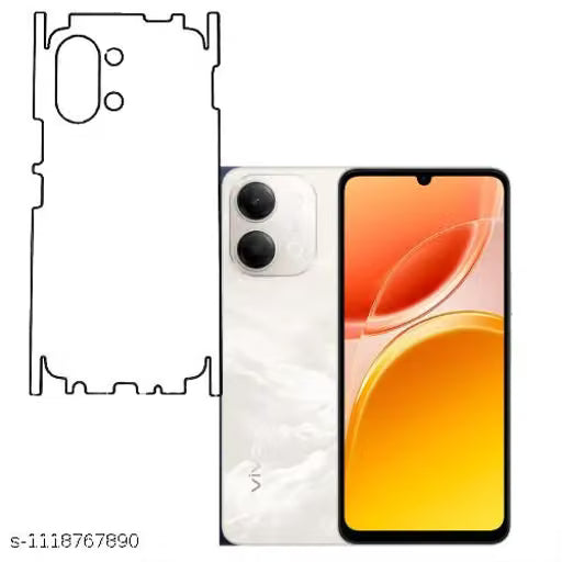 VIVO Y11 5G Back Screen Guard For Matte Finish, Smooth Touch, Unbreakable Membrane