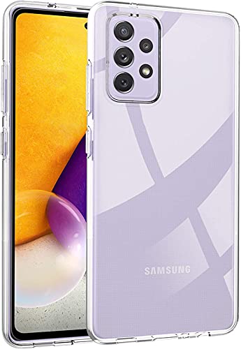 Samsung A72 (Lifetime Anti-Yellow Clear Back Cover)