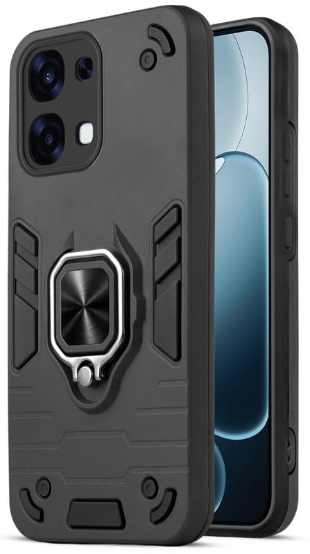 For Oppo F31 Back Cover Case Hybrid Armor |Ring Holder Kickstand