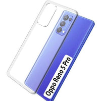 Oppo Reno5 Pro 5G Back Cover (Transparent)