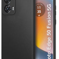 Matte Finish Silicone Cover For Motorola Edge 50 Fusion