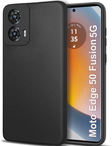 Matte Finish Silicone Cover For Motorola Edge 50 Fusion