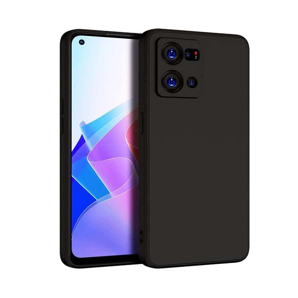 Oppo F21 Pro 5G ( Black Silicone Cover)