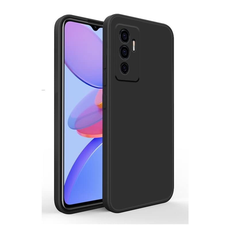 Vivo V23E 5G ( Black Silicone Cover)