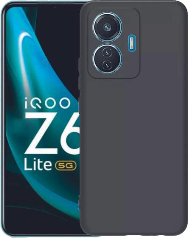 Matte Finish Silicone Cover For IQOO Z6 Lite 5G