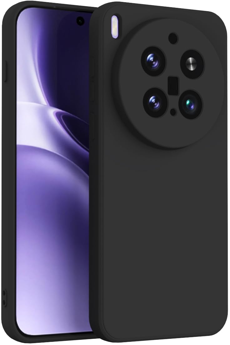 Vivo X300 Pro 5G ( Black Silicone Cover)