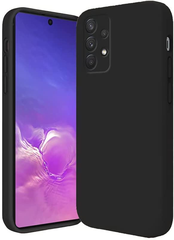 Samsung A32 4G (Black Silicone Cover)