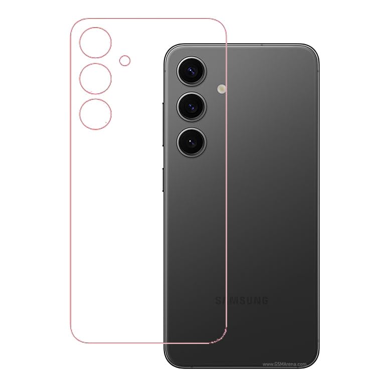 SAMSUNG S24 Plus Back Screen Guard For Matte Finish, Smooth Touch, Unbreakable Membrane