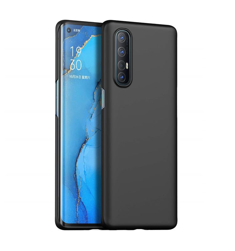Matte Finish Silicone Cover For Oppo Reno3 Pro