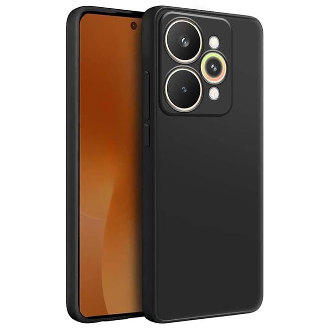 Realme 15 Pro ( Black Silicone Cover)