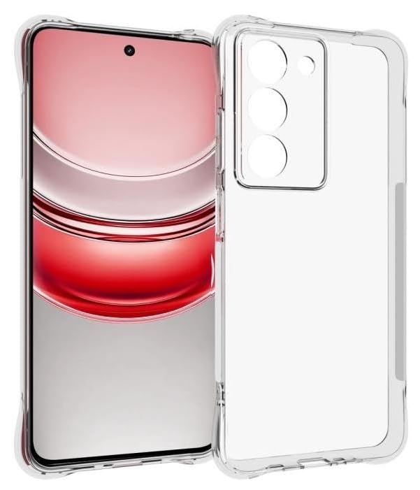 Realme C75 (Lifetime Anti-Yellow Clear Back Cover)