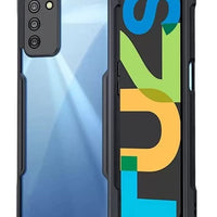 Samsung A02s Back Cover (Silicone Border)