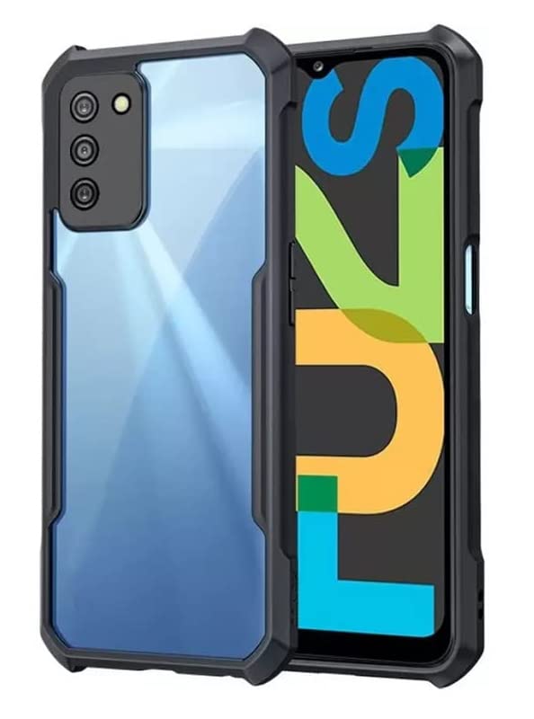 Samsung A02s Back Cover (Silicone Border)