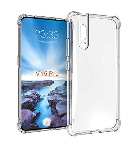Vivo V15 Pro (Lifetime Anti-Yellow Clear Back Cover)