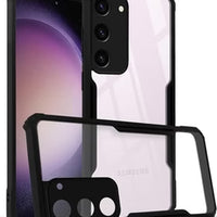 Samsung S23 Back Cover (Silicone Border)