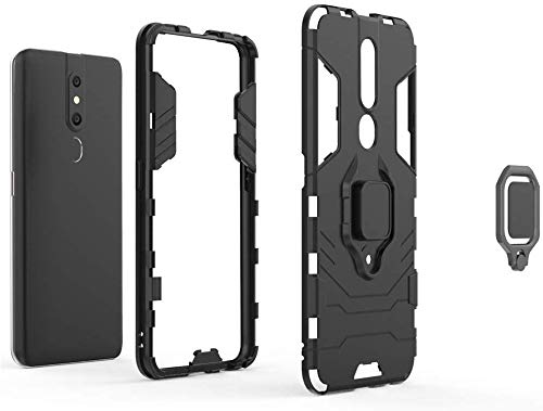 Hybrid Rugged Armor Kickstand Case for Oppo F11 Pro