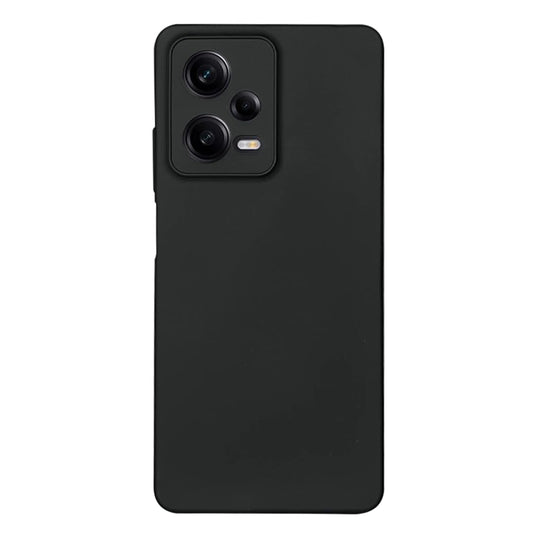 Redmi Note 12 Pro (5G) (Black Silicone Cover)