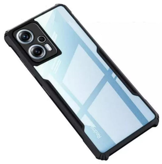 Redmi Note 12 Turbo Back Cover (Black Bumper)