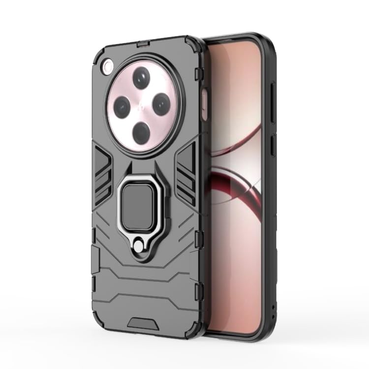 For Oppo Find X8 Back Cover Case Hybrid Armor |Ring Holder Kickstand