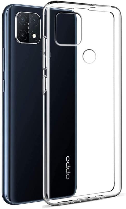 Oppo A15/A15s (Lifetime Anti-Yellow Clear Back Cover)