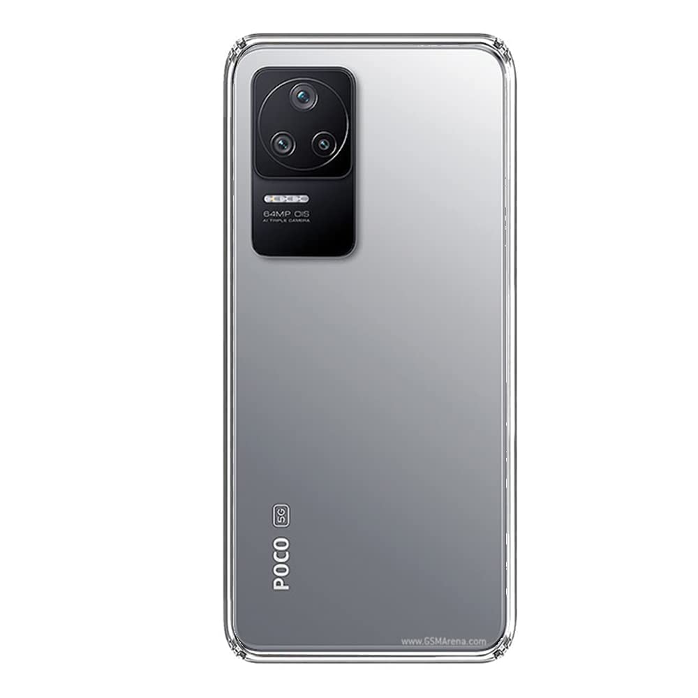 Poco F4 ( Lifetime Anti-Yellow Clear Back Cover)