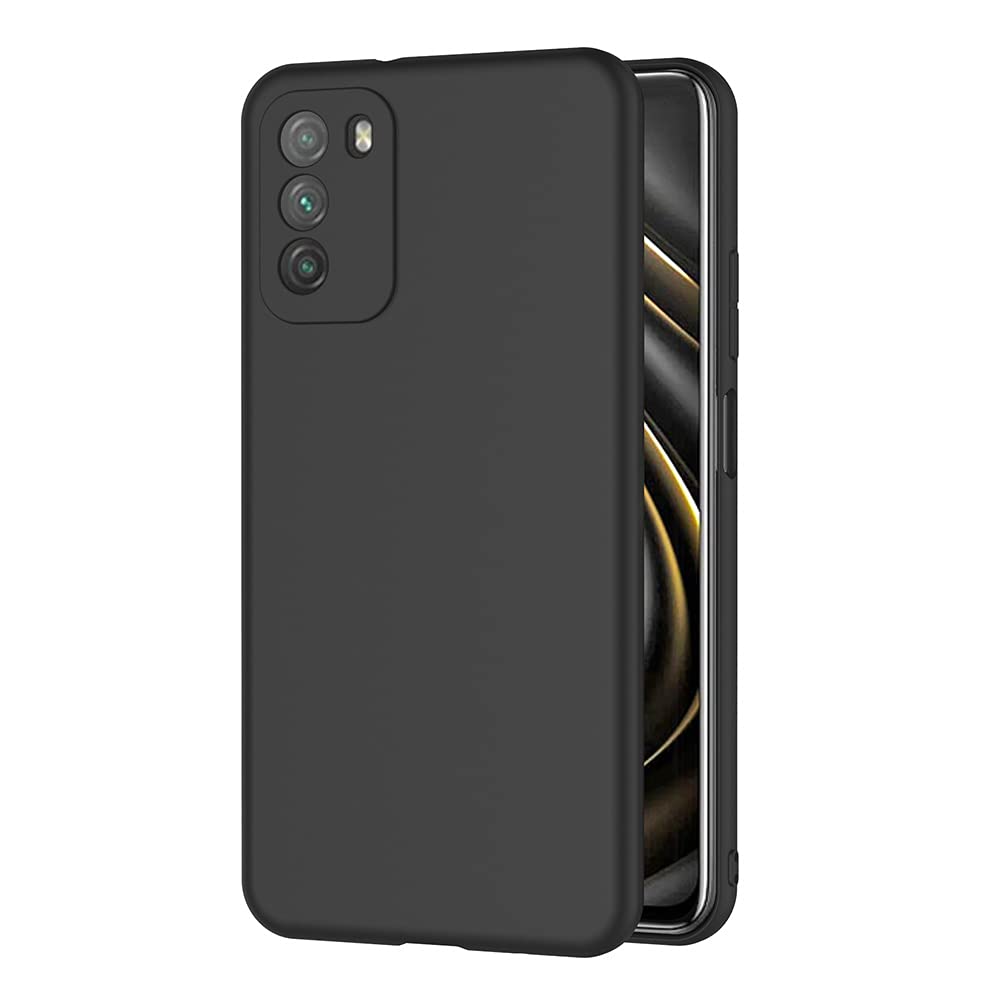 Poco M3 (Black Silicone Cover)