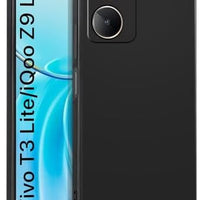 Matte Finish Silicone Cover For iQOO Z9 Lite 5G