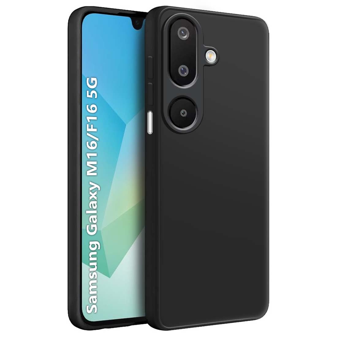 Samsung M16 5G (Black Silicone Cover)