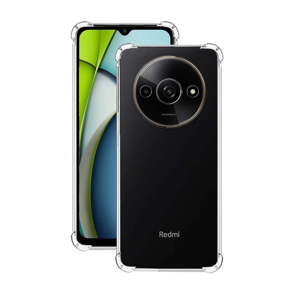 Redmi A3 2024 Back Cover (Transparent)