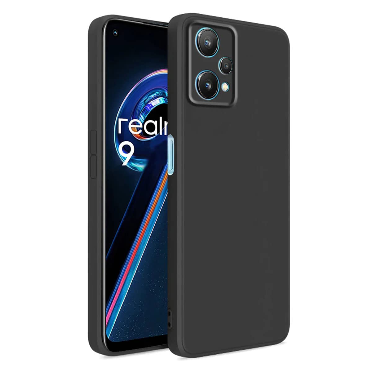 Realme 9 Pro 5G ( Black Silicone Cover)