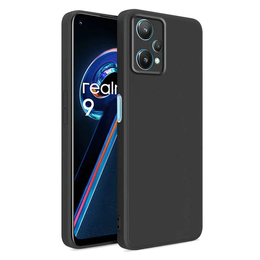 Realme 9 Pro 5G ( Black Silicone Cover)
