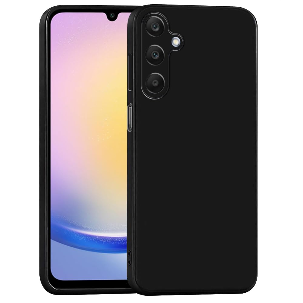 Samsung A25 5G (Black Silicone Cover)