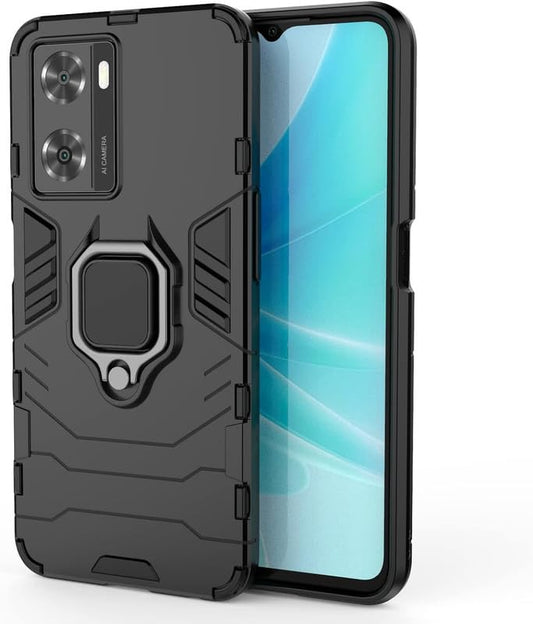 For Realme P3 5G Back Cover Case Hybrid Armor |Ring Holder Kickstand