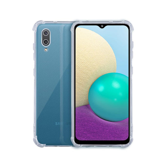 Samsung M02 Back Cover (Transparent)