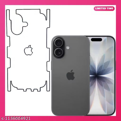APPLE IPHONE 17 5G Back Screen Guard For Matte Finish, Smooth Touch, Unbreakable Membrane