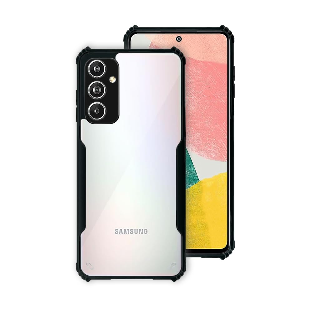 Samsung A07 5G Back Cover (Black Bumper)