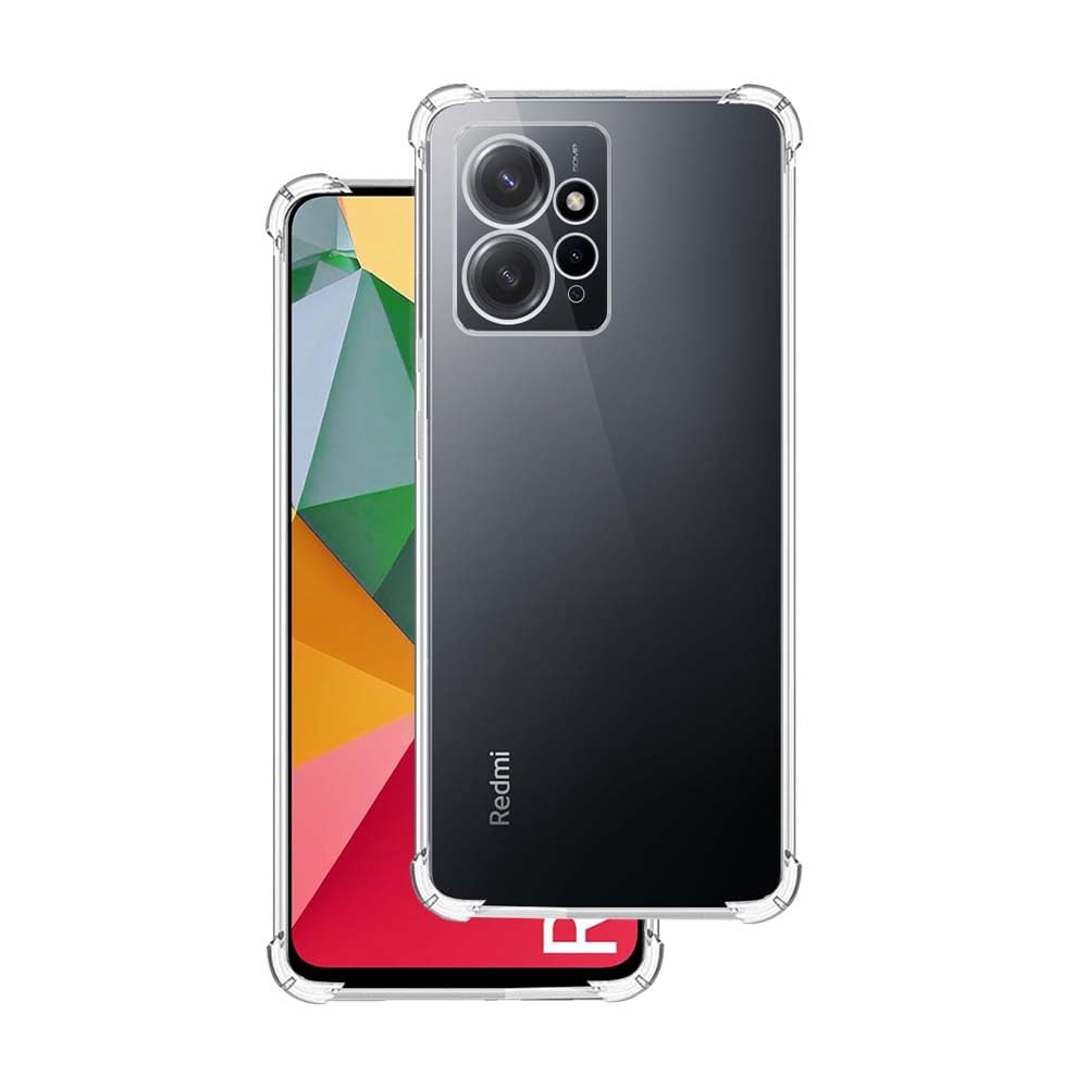 Redmi Note 12 4g Back Cover (Transparent)