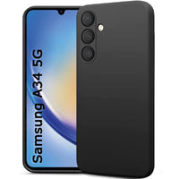 Matte Finish Silicone Cover For Samsung A34 5G
