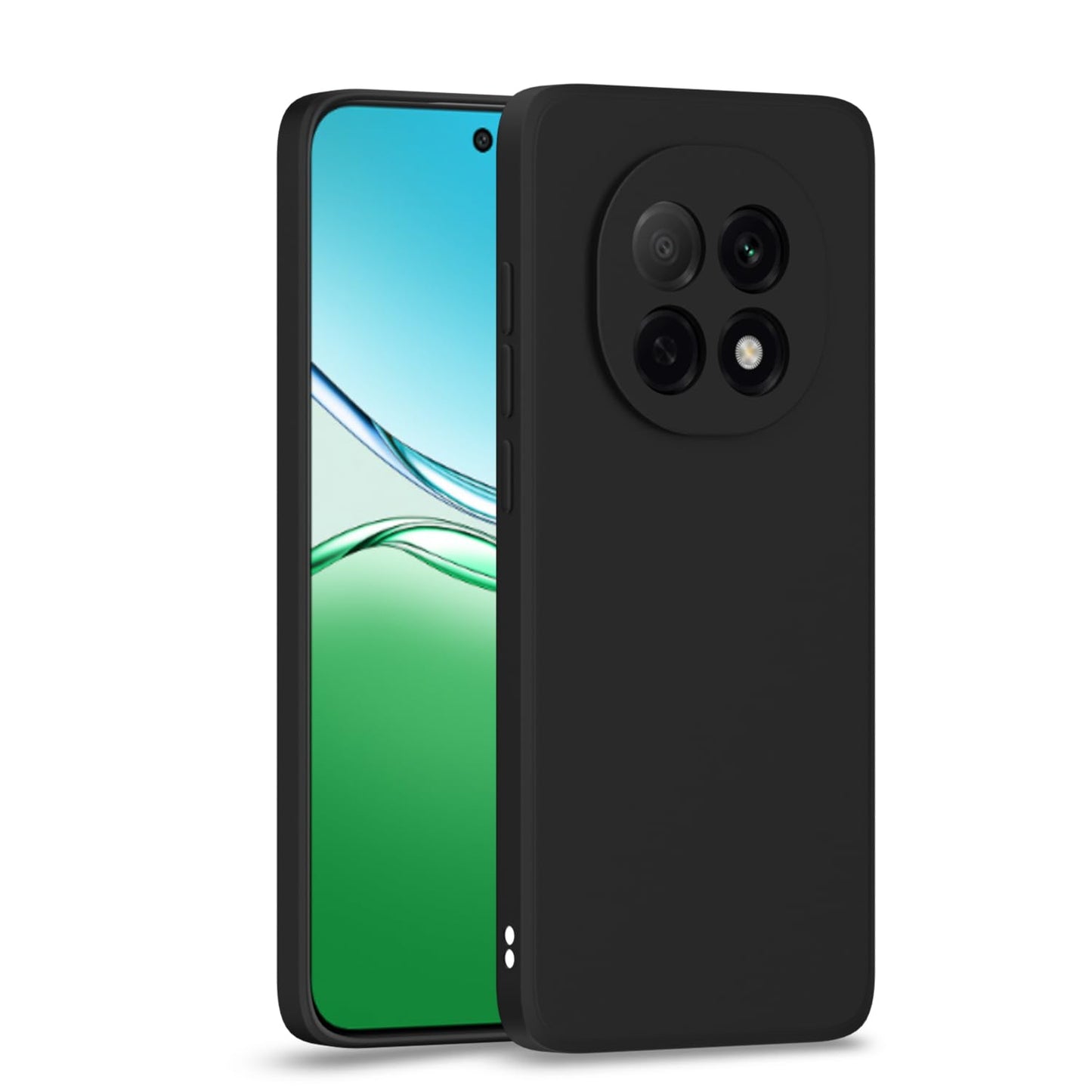Oppo F29 Pro 5G ( Black Silicone Cover)