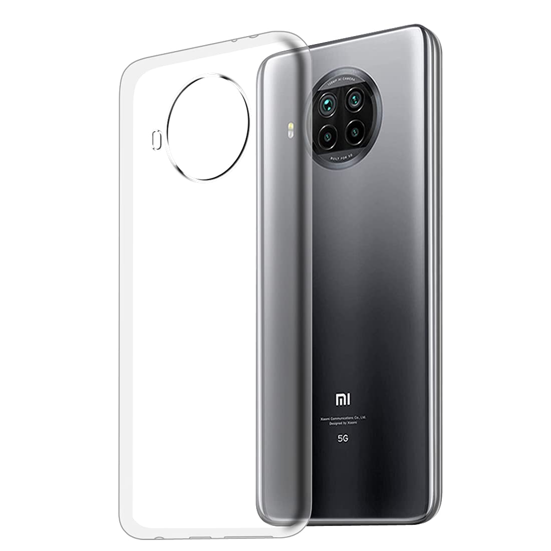 Xiaomi Mi 10i Back Cover (Transparent)
