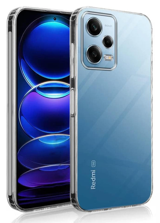 Redmi Note 12 Pro 5G Back Cover (Transparent)