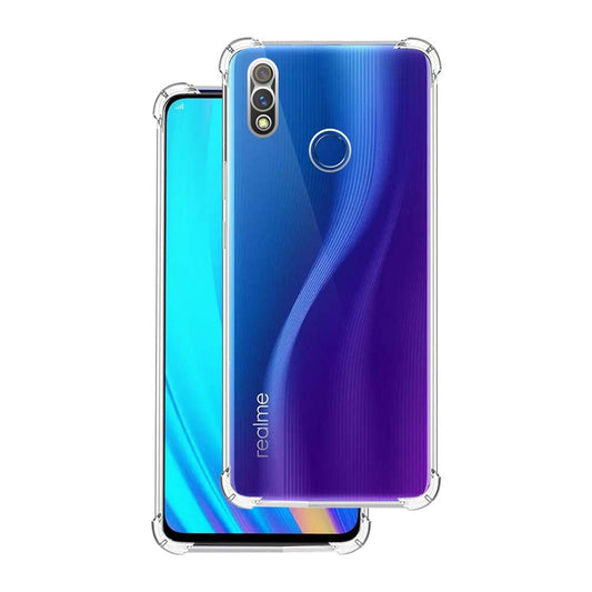 Realme 3 Pro Back Cover (Transparent)